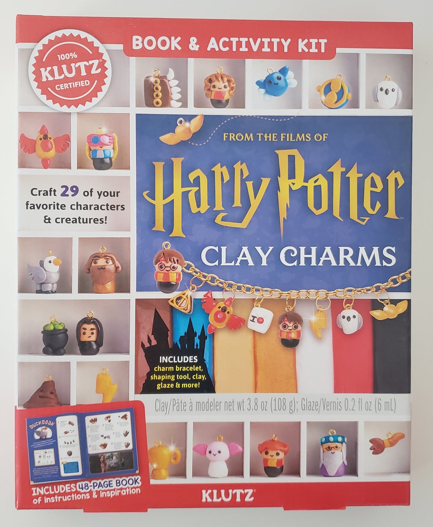 Harry Potter Clay Charms
