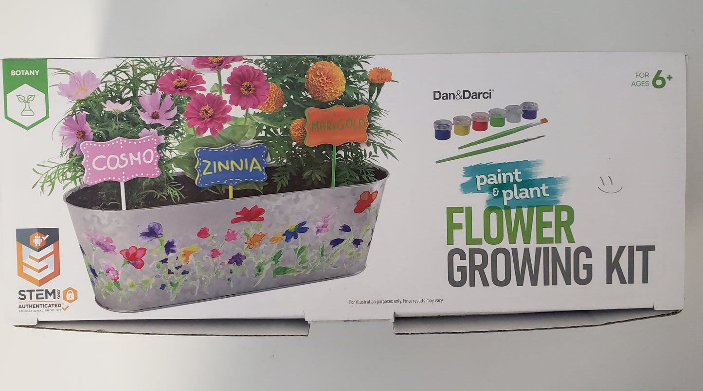 Paint & Plant Flower Growing Kit
