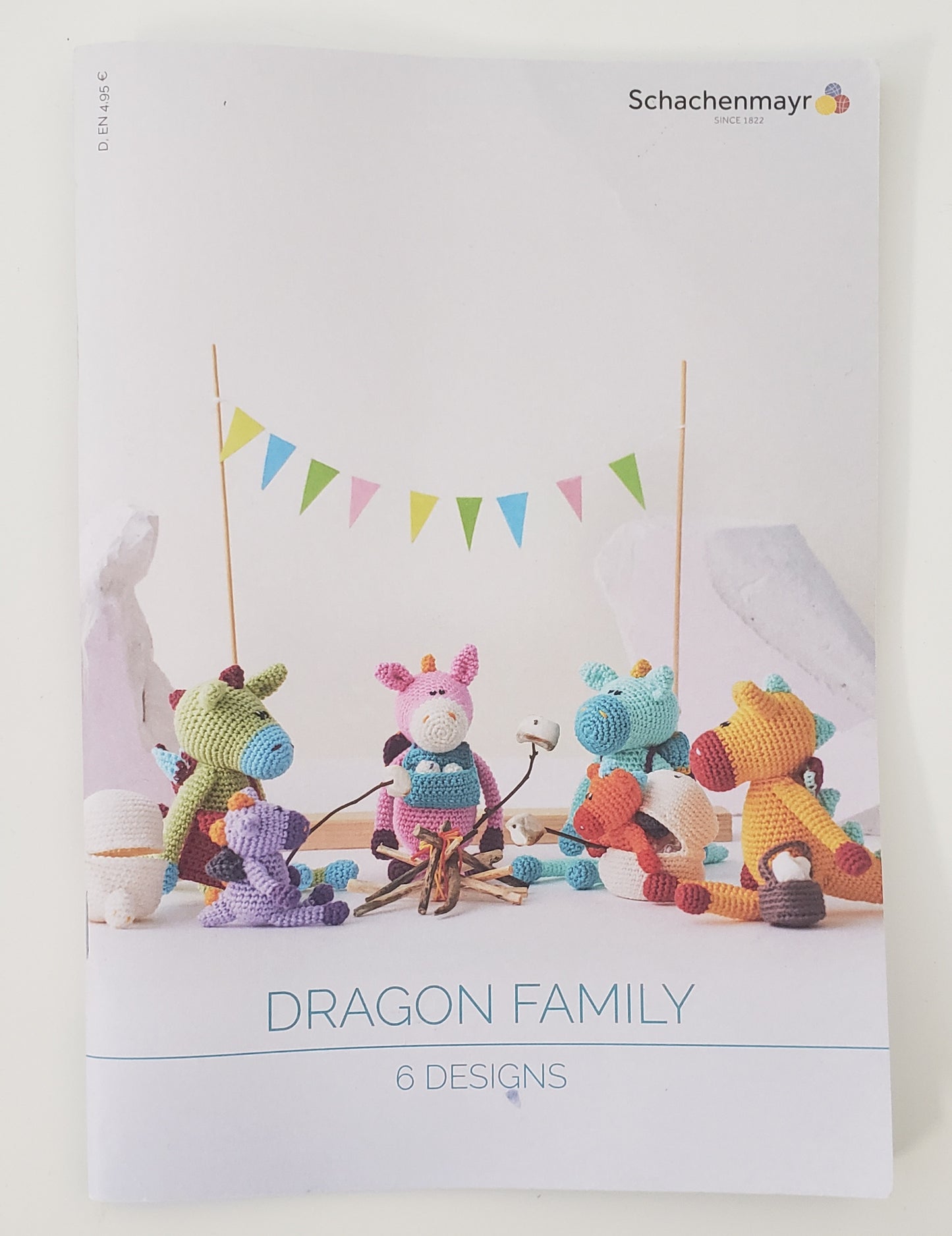 Schachenmayr Crochet Pattern Booklet - Dragon Family