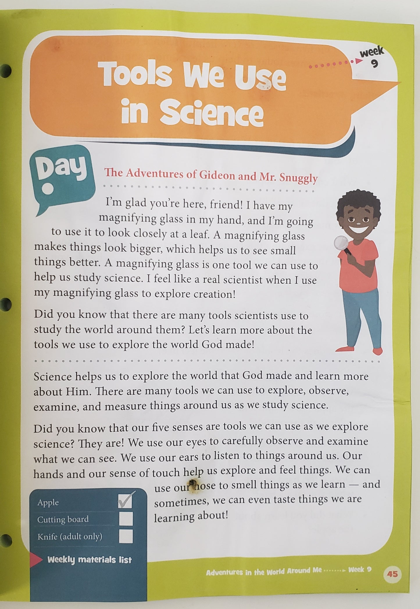 Adventures in the World Around Me Level K