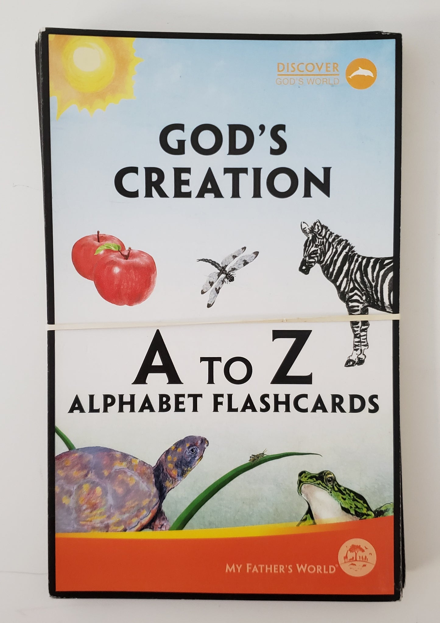 God's Creation A to Z Alphabet Flashcards