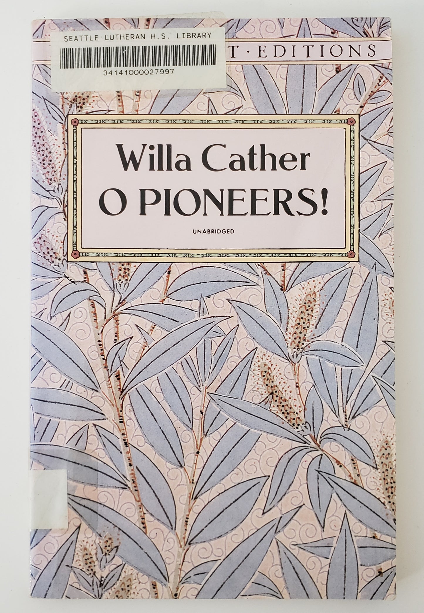 O Pioneers!