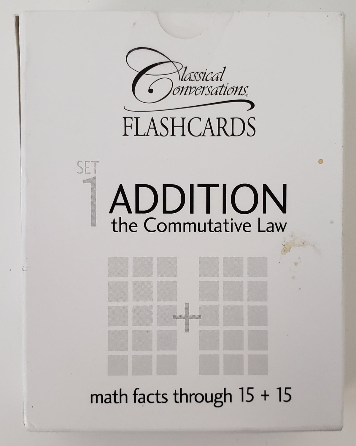 Addition: the Commutative Law (Math Flashcards)