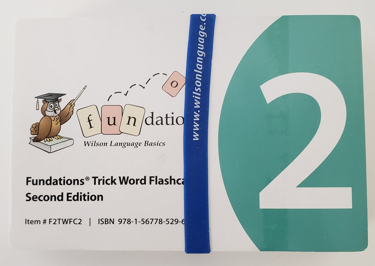 Trick Word Flash Cards 2 Second Edition