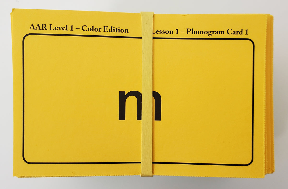 All About Reading Level 1 Cards - Color Edition