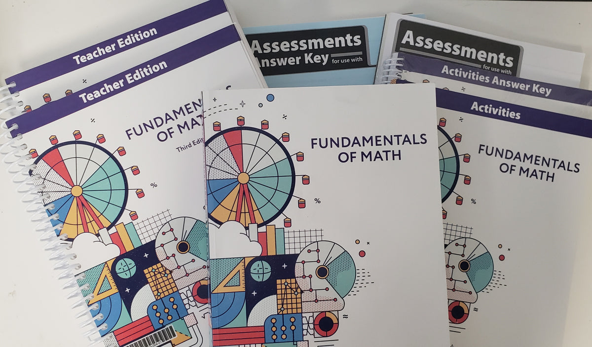 Fundamentals of Math Subject Textbook Kit, 3rd ed.