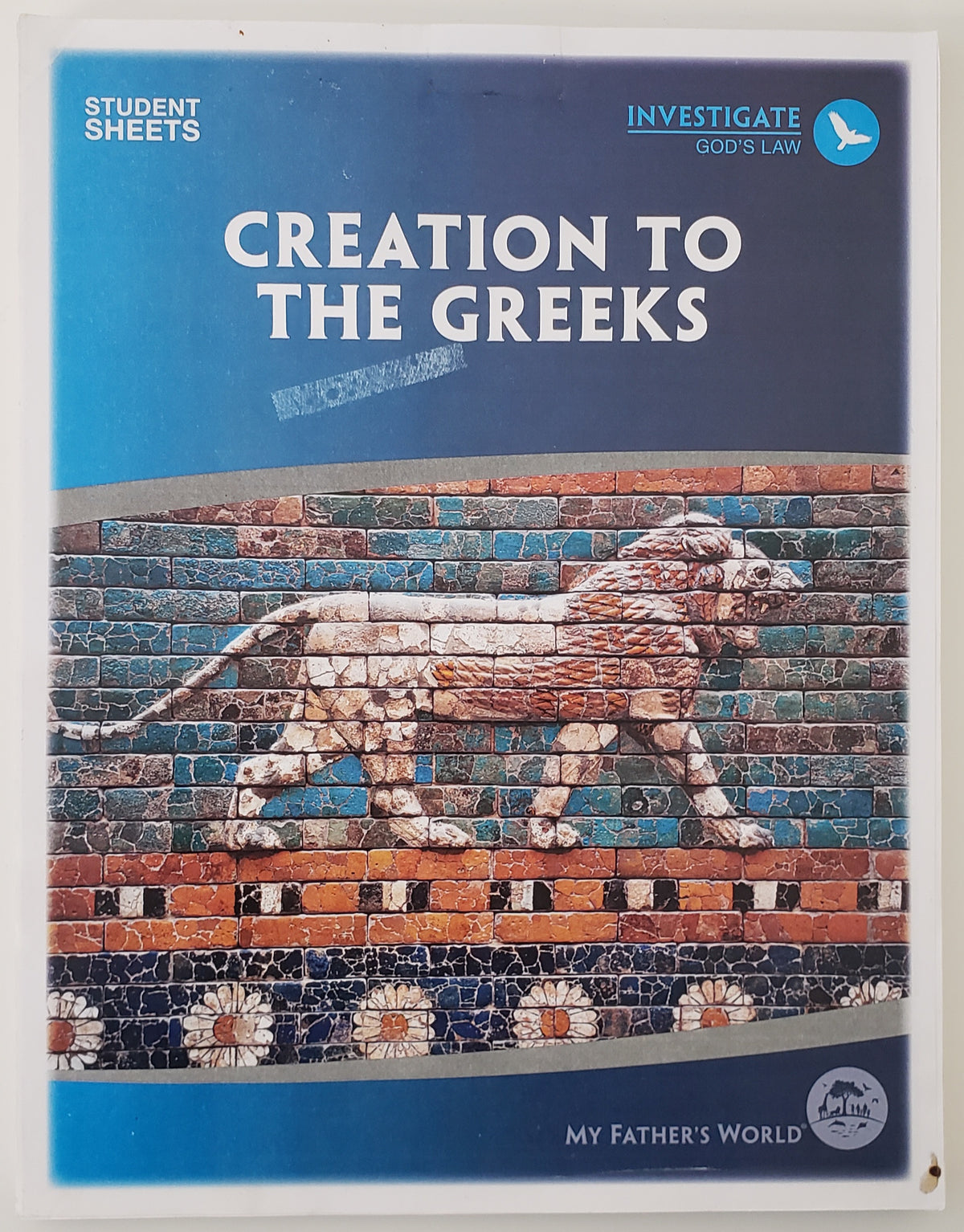 Creation to the Greeks Student Sheets