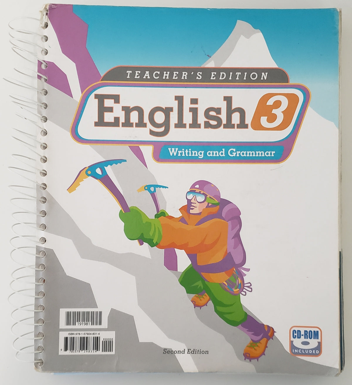 English 3 Teacher's Edition and Toolkit CD 2nd Edition