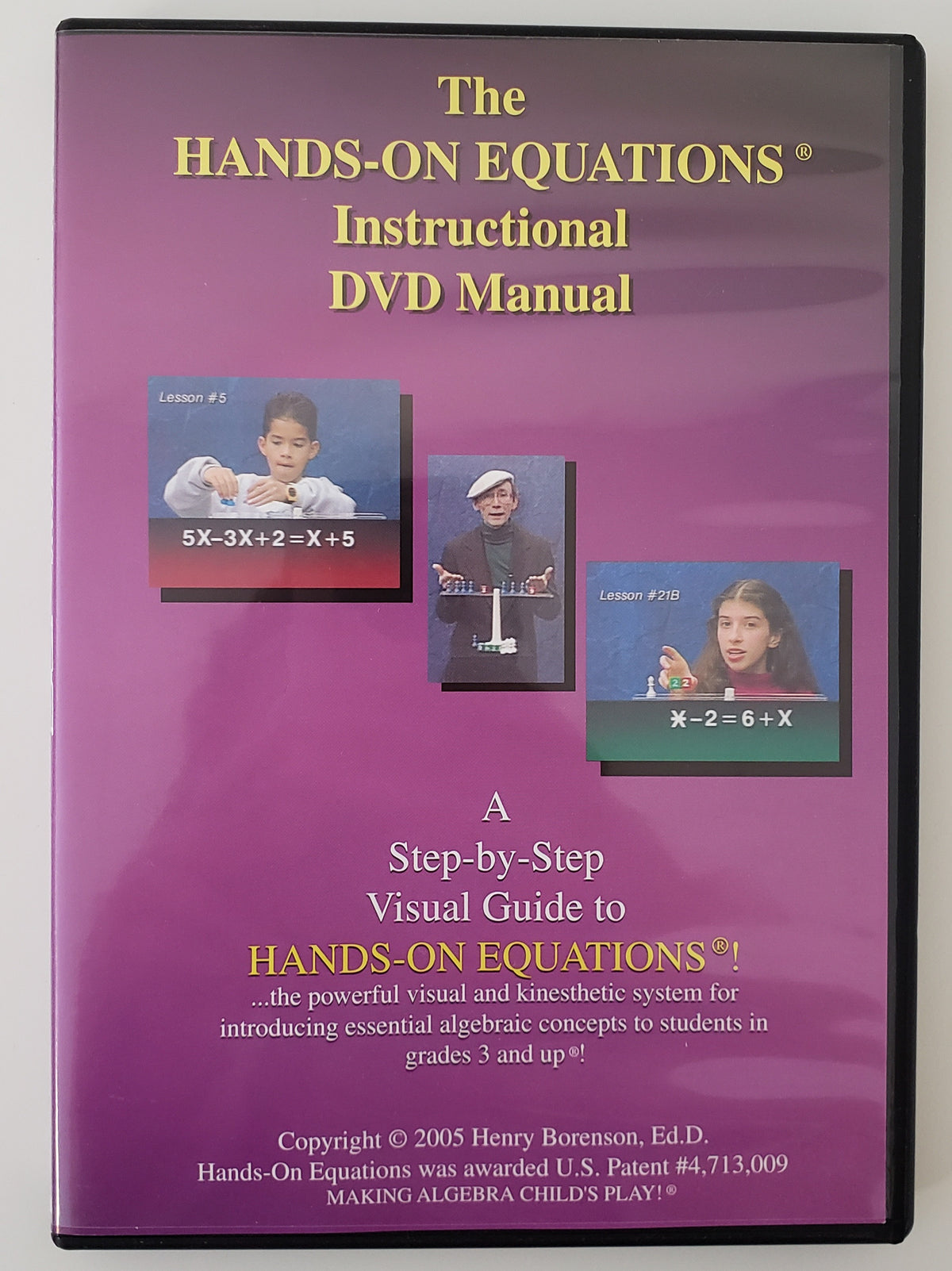 Hands-On Equations Instructional DVD Manual