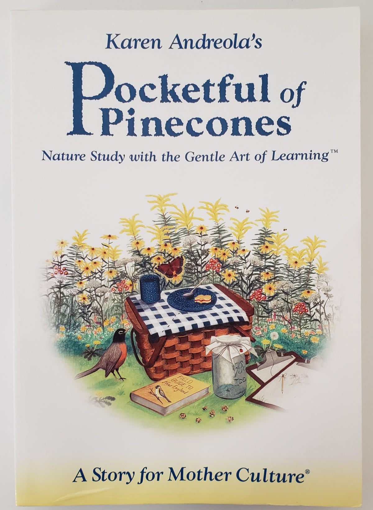 Karen Andreola's pocketful of pinecones: