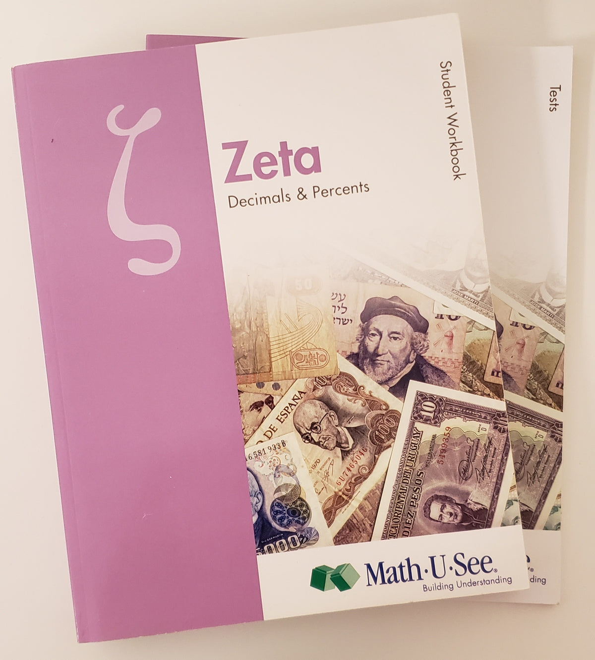 Zeta Student Workbook & Tests Decimals and Percents