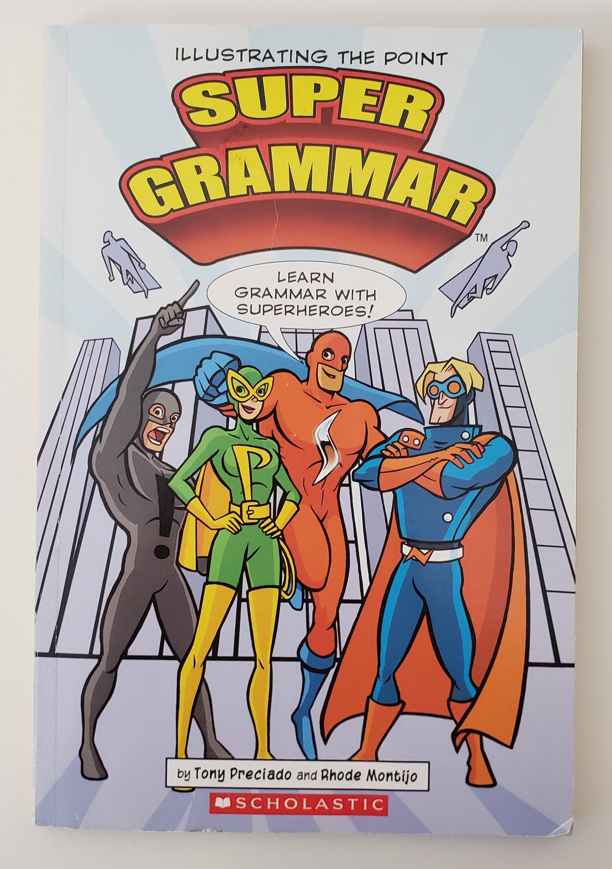 Super grammar: learn grammar with superheroes