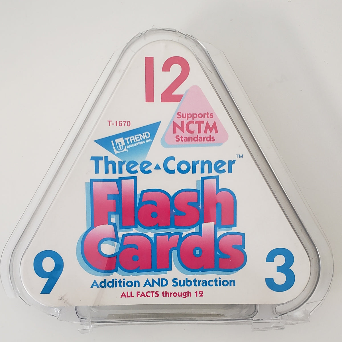 Three-Corner Flashcards: Addition & Subtraction