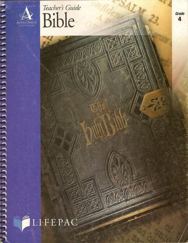 Lifepac Bible Grade 4 Teacher's Guide