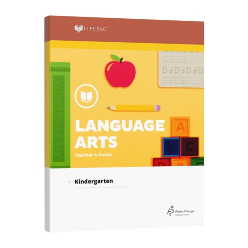 Kindergarten Lifepac Language Arts Teacher Grade