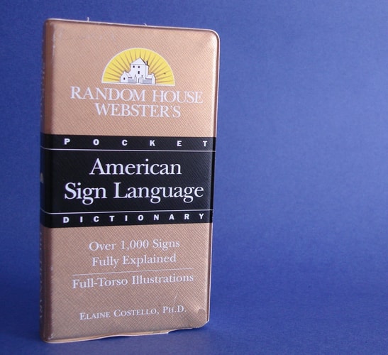 Random House Webster's Pocket American Sign Language Dictionary