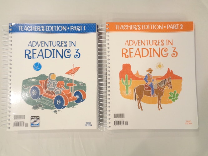 Adventures In Reading 3 Teachers Edition Part 1 & 2