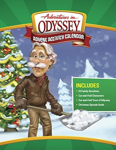 Adventures in Odyssey Advent Activity Calendar Countdown to Christmas