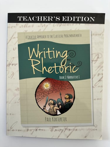 Writing and Rhetoric Book 2: Narrative 1 Teacher