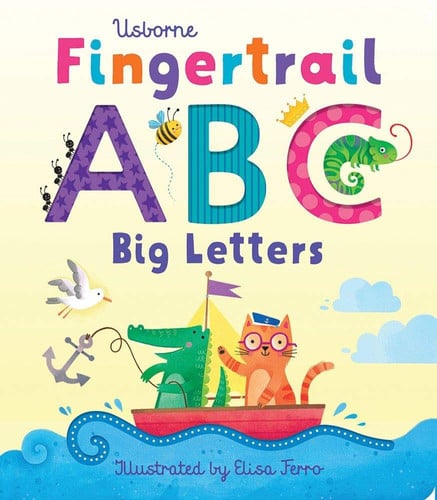 Fingertrail A B C Big Letters