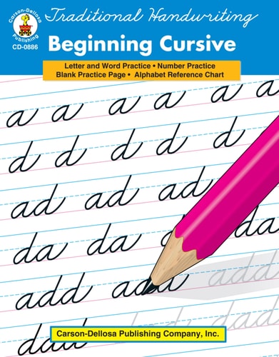 Traditional Handwriting: Beginning Cursive, Grades 1 - 3