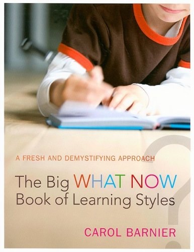 The Big What Now Book of Learning Styles A Fresh and Demystifying Approach