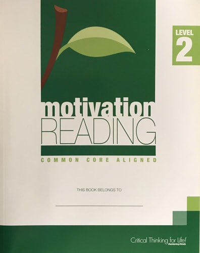 Motivation Reading Common Core Aligned Level 2, student edition