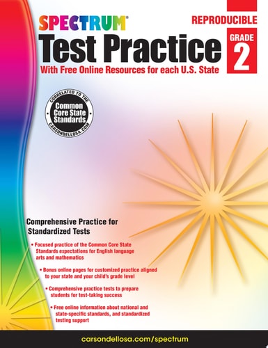 Spectrum 2nd Grade Test Practic Workbook All Subjects