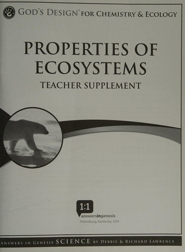 Properties of Ecosystems