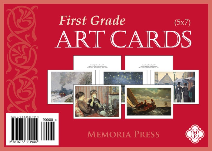 First Grade Art Cards