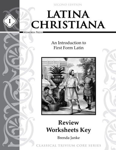 Latina Christiana I Review Worksheets Key