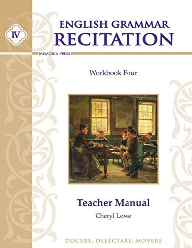 English Grammar Recitation Workbook 4
