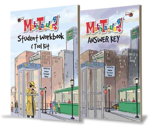 Mathtacular 4 Student Workbook and Answer Key