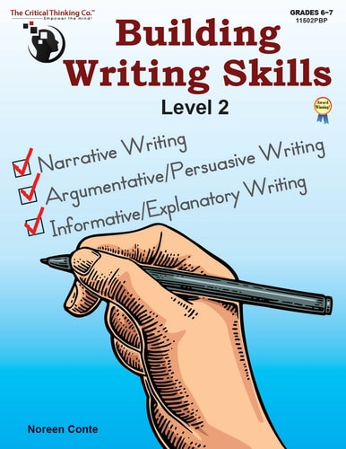 Building Writing Skills Level 2 Workbook - Using a 5-Step Writing Process to Teach Writing