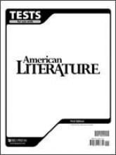 American Literature for Christian Schools Tests