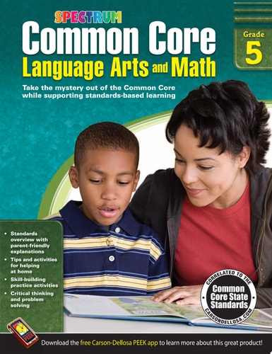 Spectrum - Common Core Language Arts and Math, Grade 5 Resource Book (Volume 2)