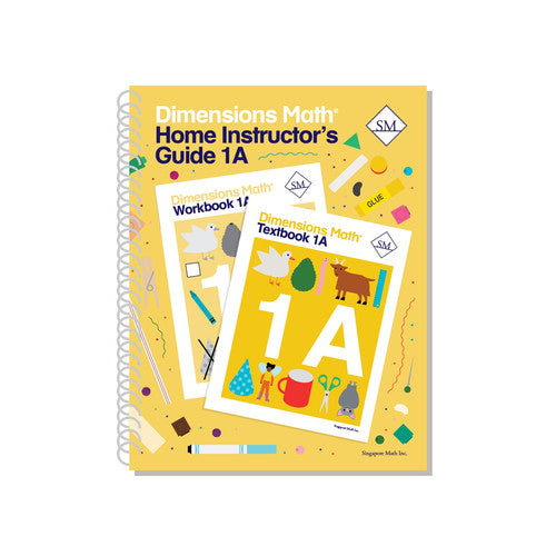 Dimensions Math Home Instructor's Guide 1A