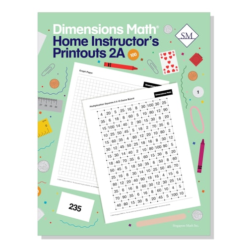 Dimensions Math 2A Home Instructor's Printouts