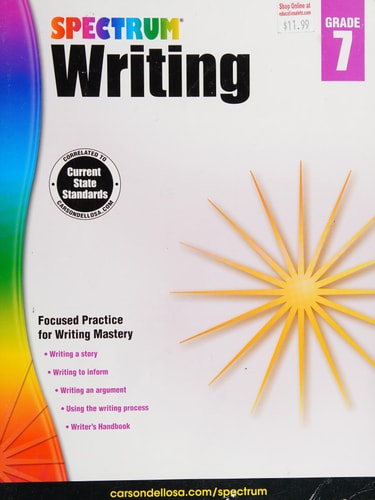 Spectrum Writing, Grade 7