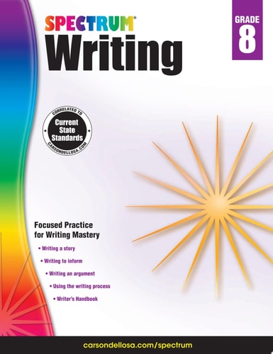Spectrum 8th Grade Writing Workbook