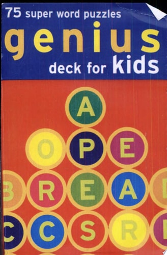 Genius Deck for Kids: 75 Super Word Puzzles (Genius Decks)
