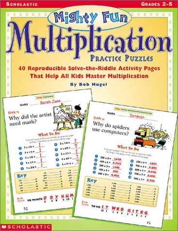 Mighty Fun Multiplication Practice Puzzles