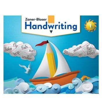Zaner-Bloser Handwriting Grade 1 Student Edition
