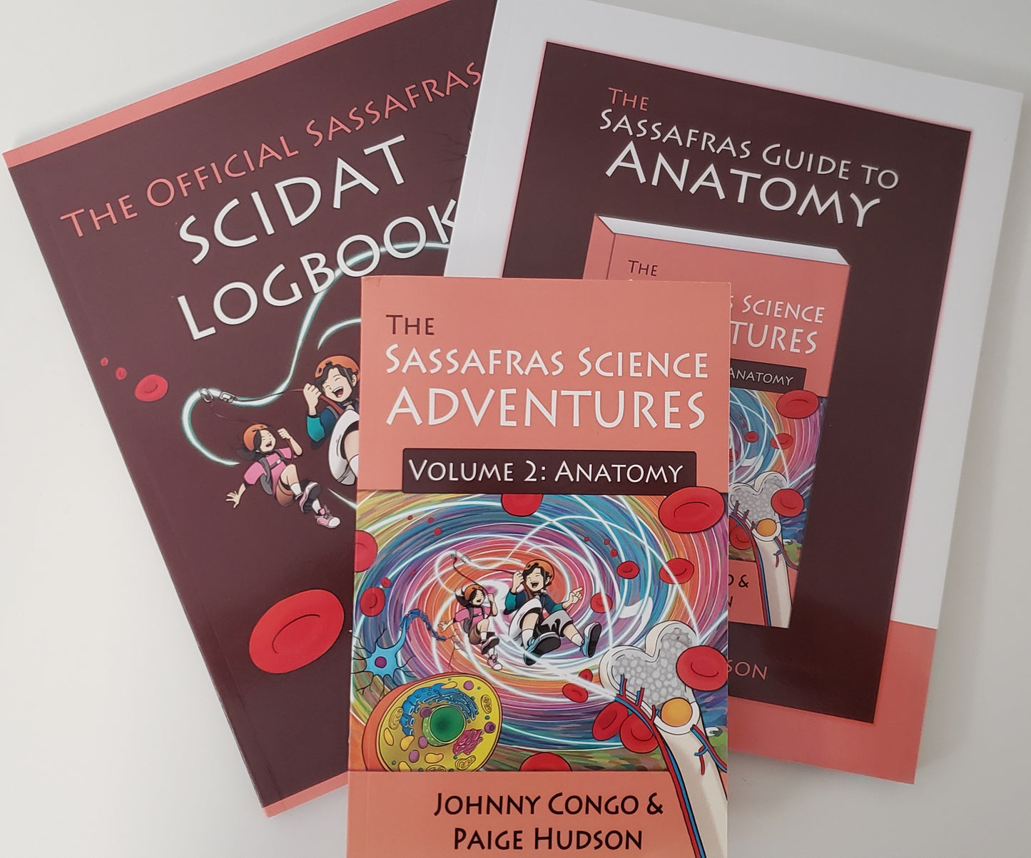 The Sassafras Science Adventures Volume 2: Anatomy Printed Combo