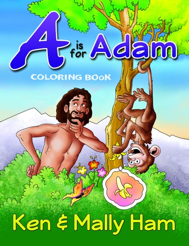 A is for Adam Coloring Book