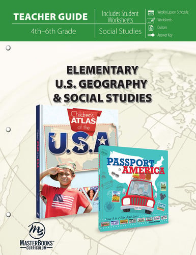 Elementary U. S. Geography and Social Studies (Teacher Guide)