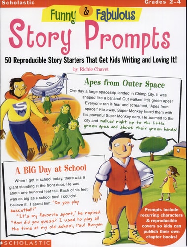 Funny & Fabulous Story Prompts (Grades 2-4)