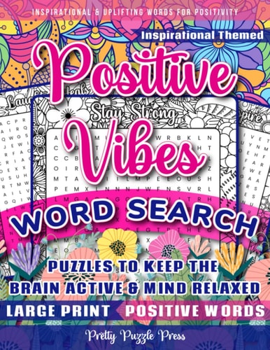 Inspirational Word Search for Adults, Teens & Seniors
