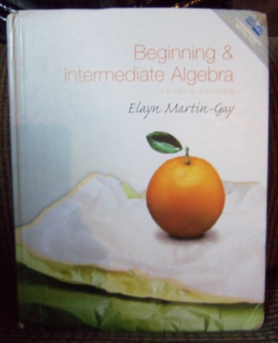 Beginning & Intermediate Algebra