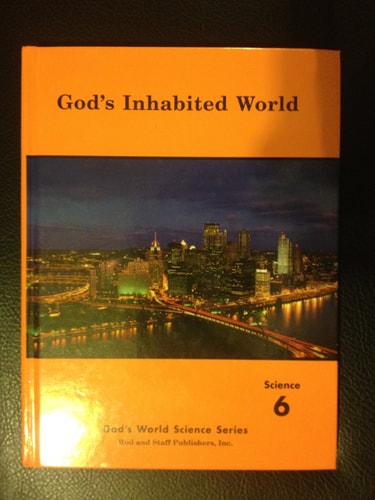 God's Inhabited World Grade 6 Textbook